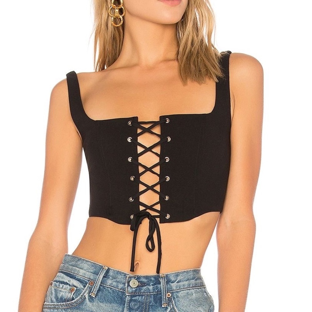 ISO Majorelle x Revolve Bea Corset Top